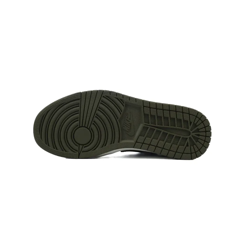 LJR Batch Air Jordan 1 Low 'Black Toe Medium Olive' 553558-092
