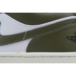 LJR Batch Air Jordan 1 Low 'Black Toe Medium Olive' 553558-092
