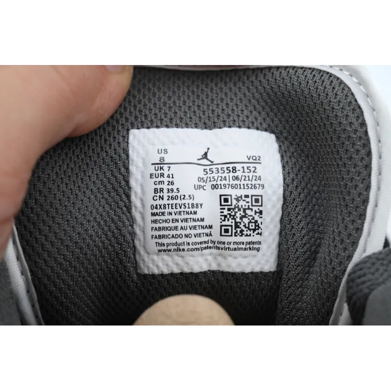 LJR Batch Air Jordan 1 Low 'Iron Grey' 553558-152