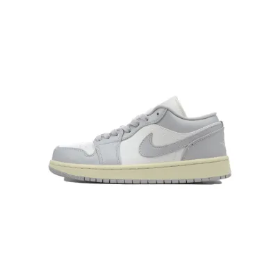 LJR Batch Air Jordan 1 Low "Light Grey/Sail" DC0774-103 01