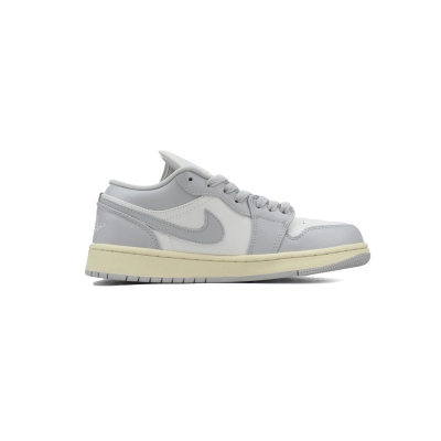 LJR Batch Air Jordan 1 Low "Light Grey/Sail" DC0774-103 02