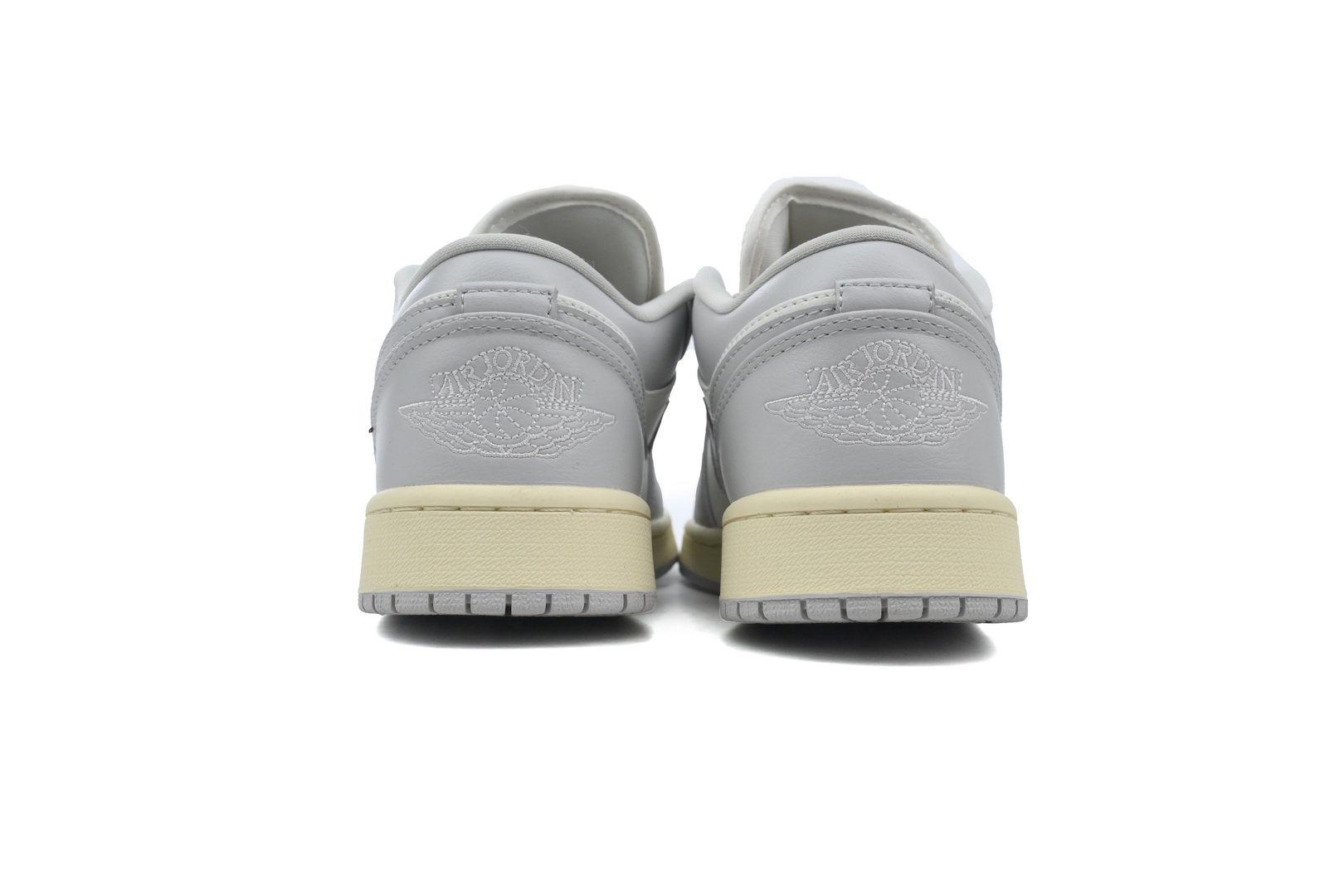 Best Fake LJR Batch Air Jordan 1 Low "Light Grey/Sail" DC0774103 of