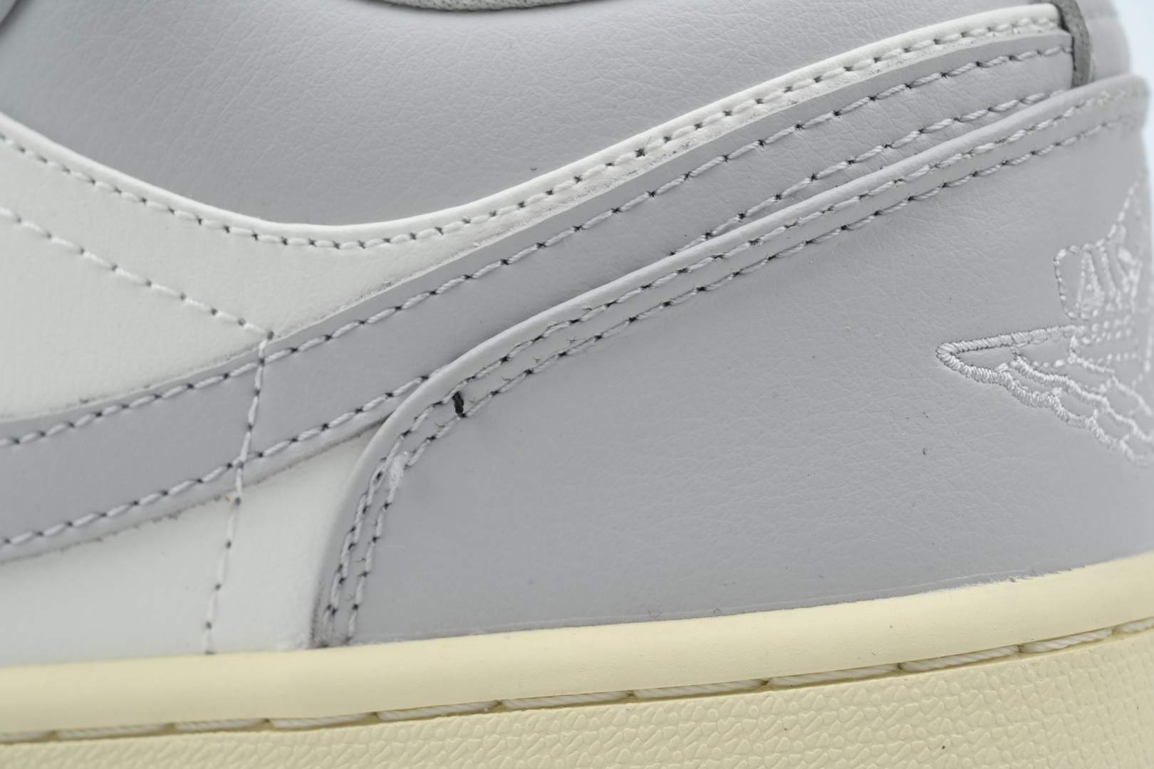 LJR Batch Air Jordan 1 Low "Light Grey/Sail" DC0774-103