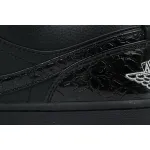 LJR Batch Air Jordan 1 Low SE 'Black Croc' HJ7443-010