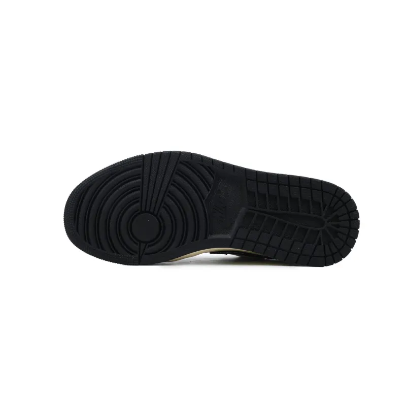 LJR Batch Air Jordan 1 Low SE 'Coconut Milk Black' HQ3437-101