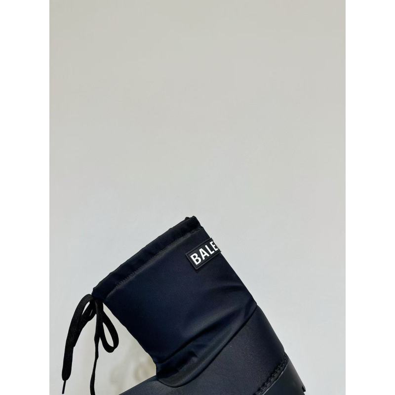 Balenciaga Black Alaska Low Nylon Snow Boot PB 241028