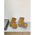 Balenciaga Brown Alaska Low Boot PB 241028