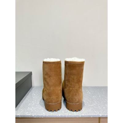 Balenciaga Brown Alaska Low Boot PB 241028 02