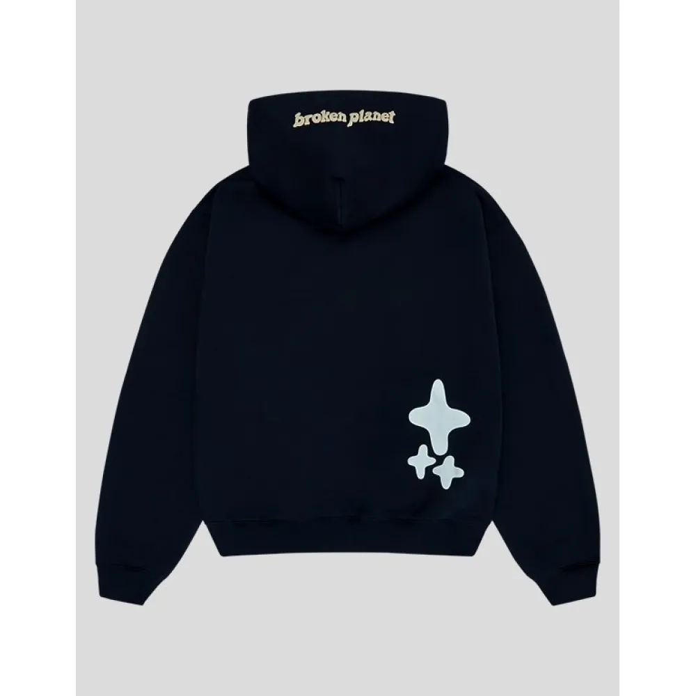Broken Planet Into the Abyss Blue Hoodie CK241030