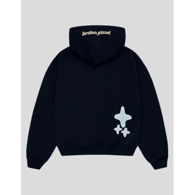 Broken Planet Into the Abyss Blue Hoodie CK241030 02