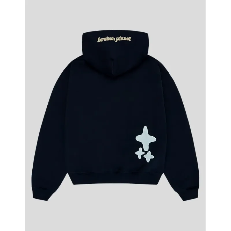 Broken Planet Into the Abyss Blue Hoodie CK241030