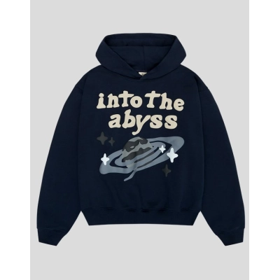 Broken Planet Into the Abyss Blue Hoodie CK241030 01