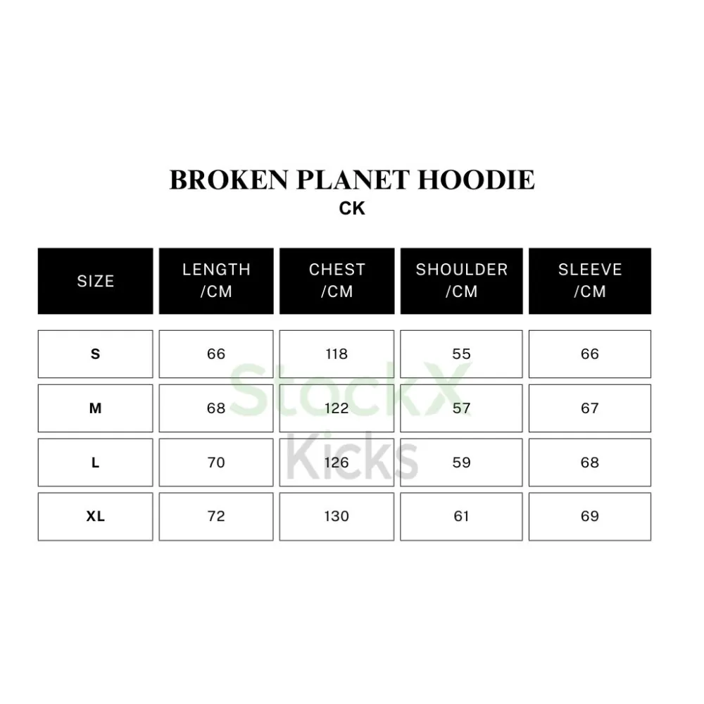 Broken Planet Into the Abyss Blue Hoodie CK241030