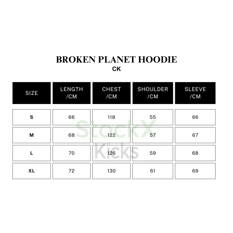 Broken Planet Into the Abyss Blue Hoodie CK241030