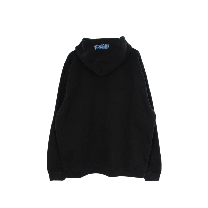 Vetements Men Ecstasy Hoodie In Black YZ241031
