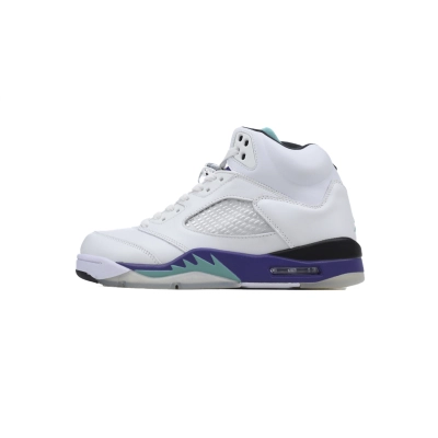 PK God Batch Air Jordan 5 Retro 'Grape' 136027-108 01