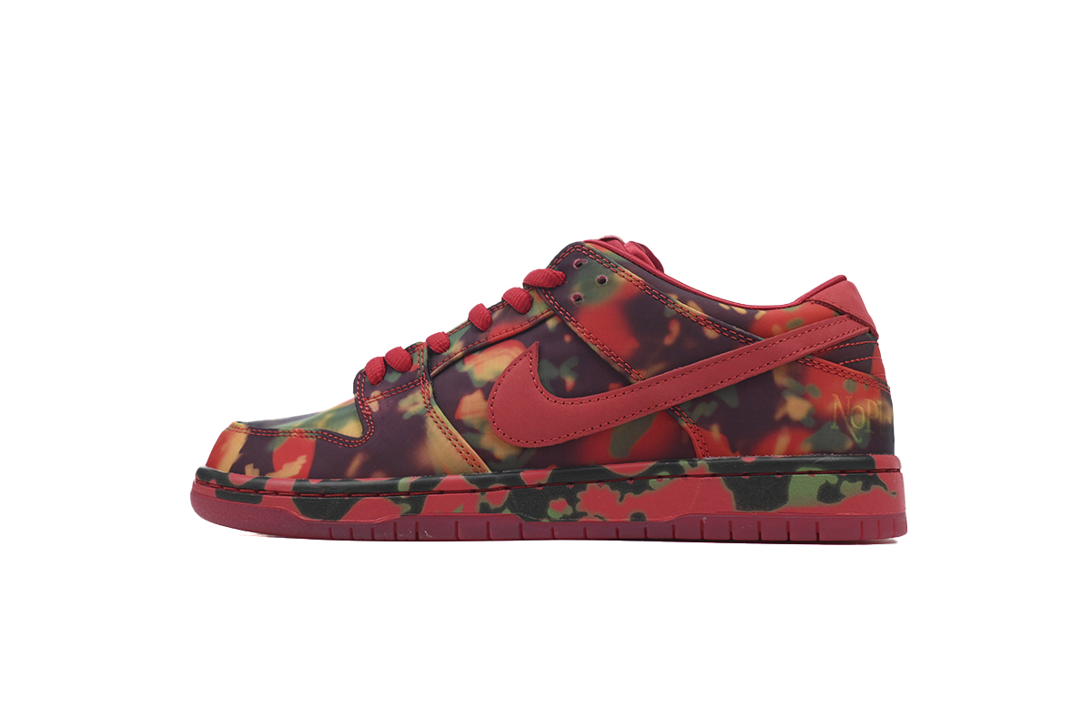 PK God Batch Nike SB Dunk Low Poppy Field ×The Wizard of Oz FZ1291-600
