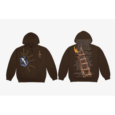 Travis Scott HITR Not For Decoding Hoodie Brown CK24110702 01