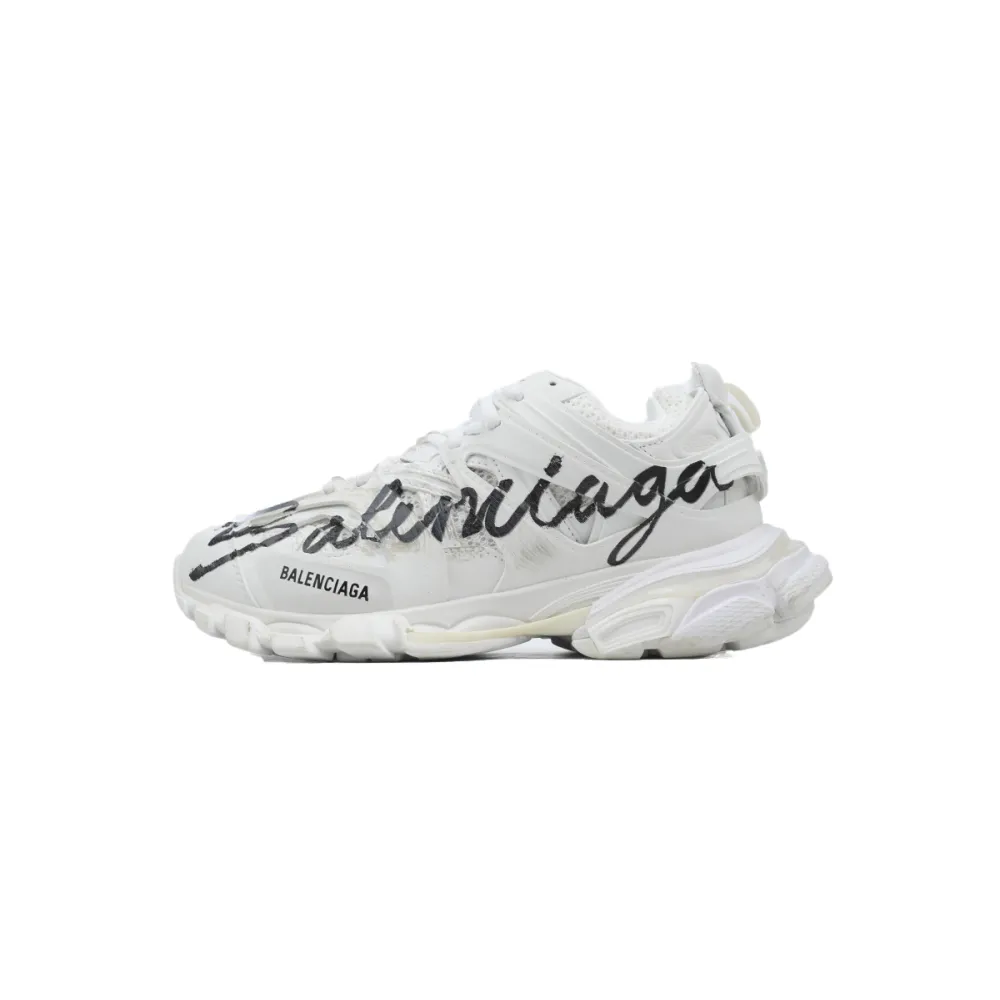 Balenciaga Track Sneaker 'Black Graffiti' 542436 WTRHW 9010