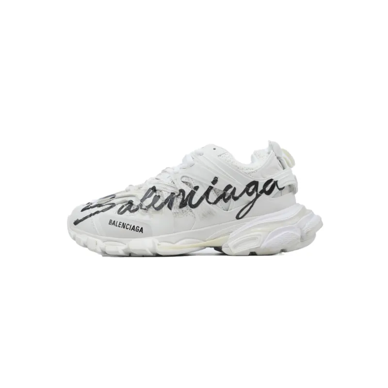 Balenciaga Track Sneaker 'Black Graffiti' 542436 WTRHW 9010