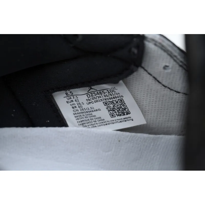 PK God Batch Air Jordan 1 Retro High OG Black Toe Reimagined DZ5485-106