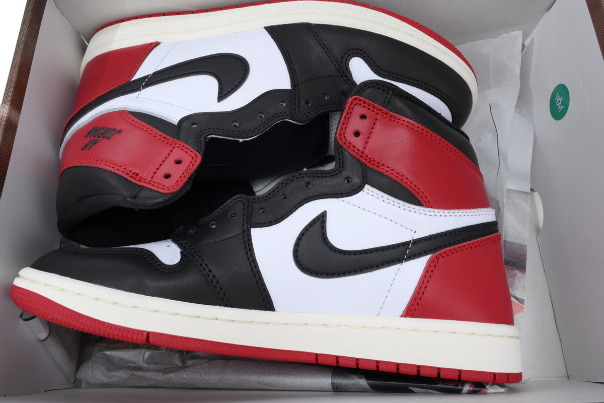 PK God Batch Air Jordan 1 Retro High OG Black Toe Reimagined DZ5485-106