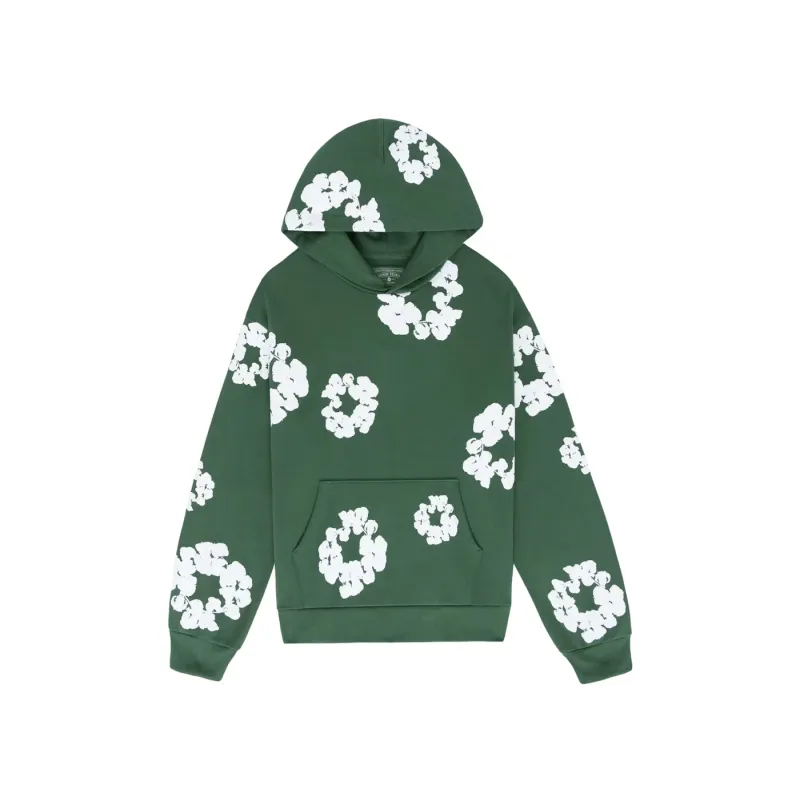Denim Tears The Cotton Wreath Hoodie Green