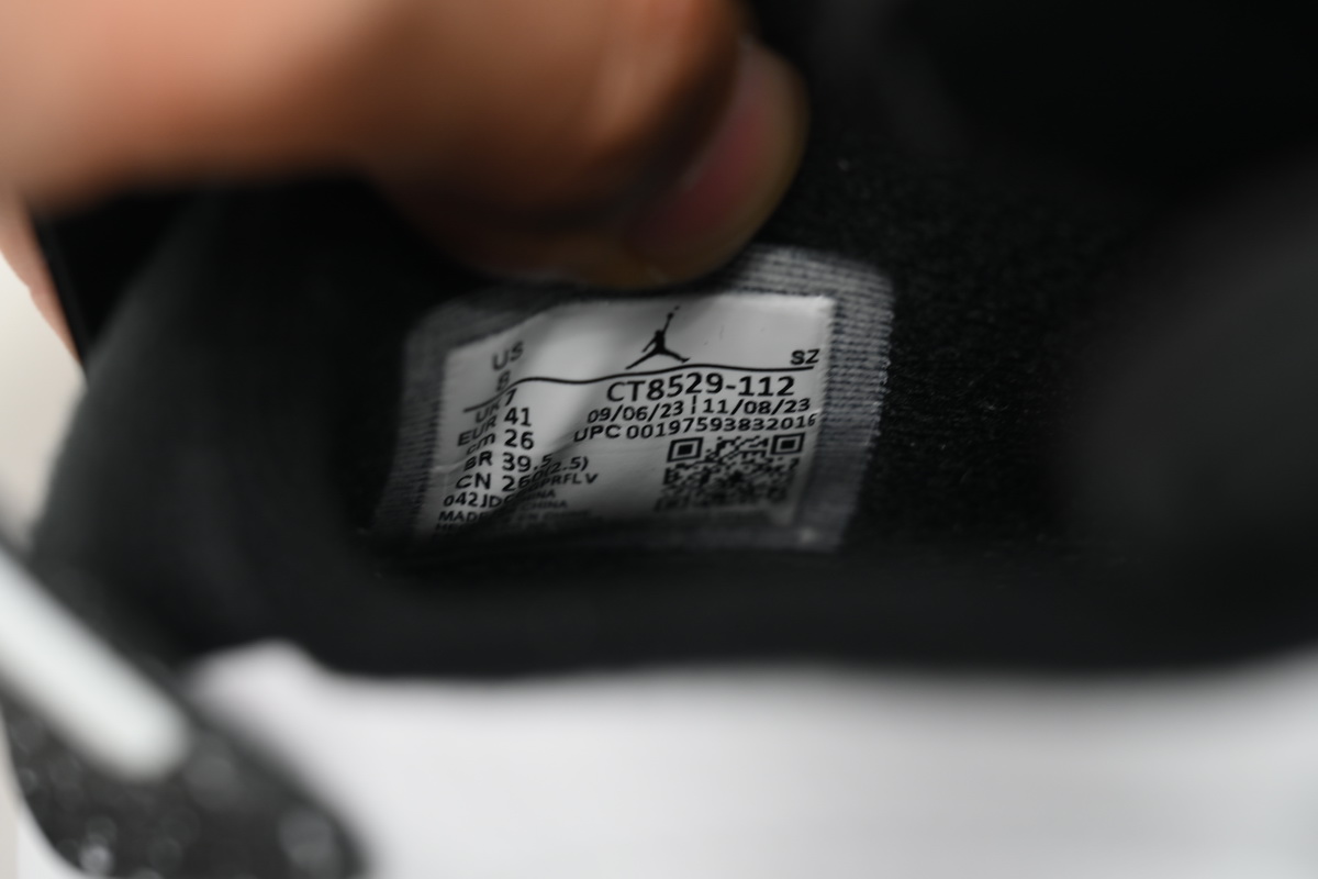 PK God Batch Air jordan 6 Reverse Oreo CT8529-112