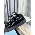Lanvin Curb Sneaker Black Grey FM-SKRK11-REFL-P2210 PB111901