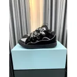 Lanvin Curb Sneaker Black Grey FM-SKRK11-REFL-P2210 PB111901
