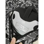Lanvin Curb Sneaker Black Grey FM-SKRK11-REFL-P2210 PB111901