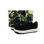A Bathing Ape Bape Sta Black Suede 1H70-191-004