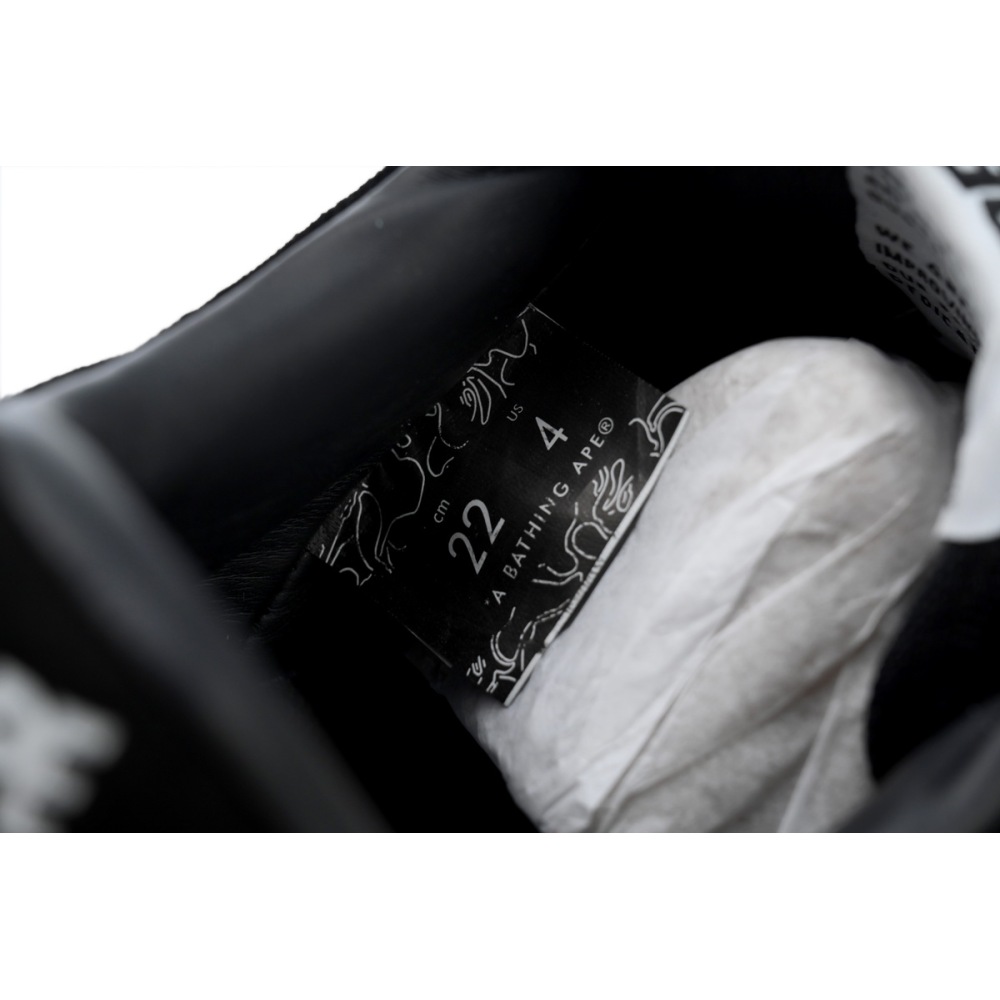 A Bathing Ape Bape Sta Black Suede 1H70-191-004