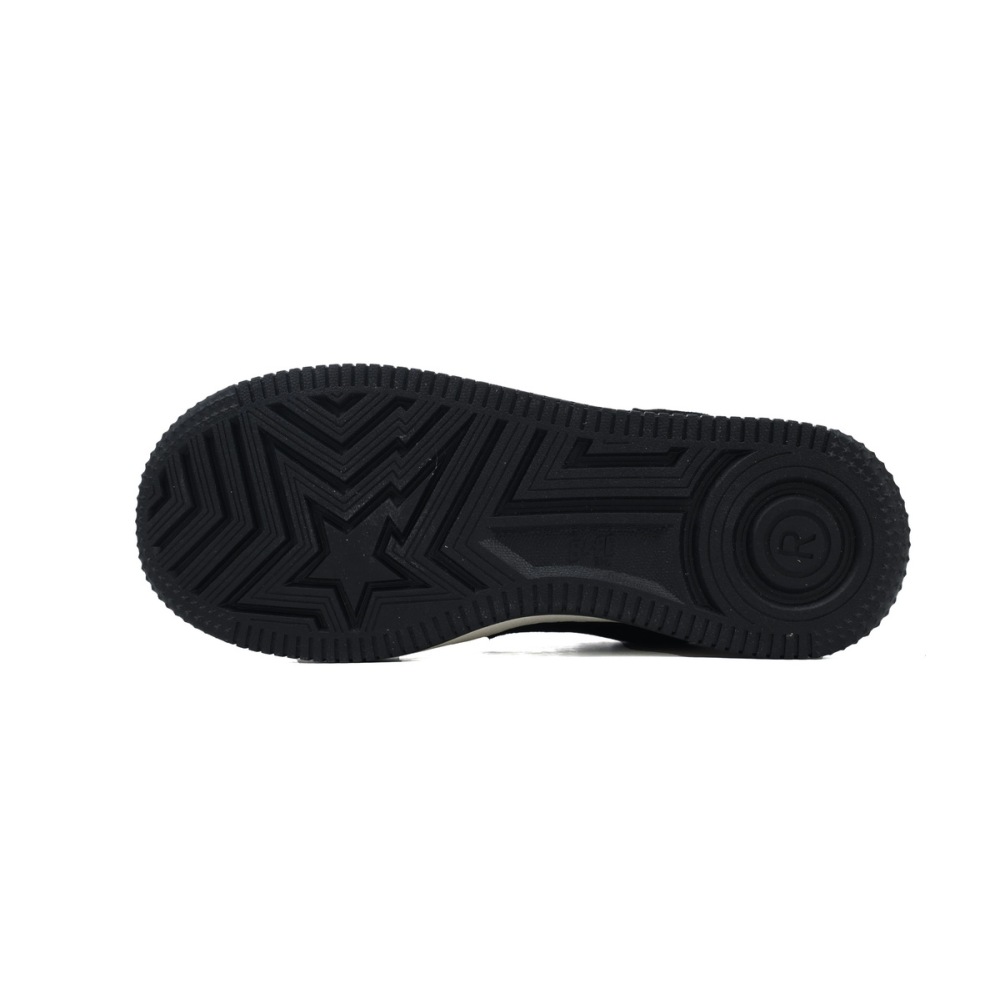 A Bathing Ape Bape Sta Black Suede 1H70-191-004