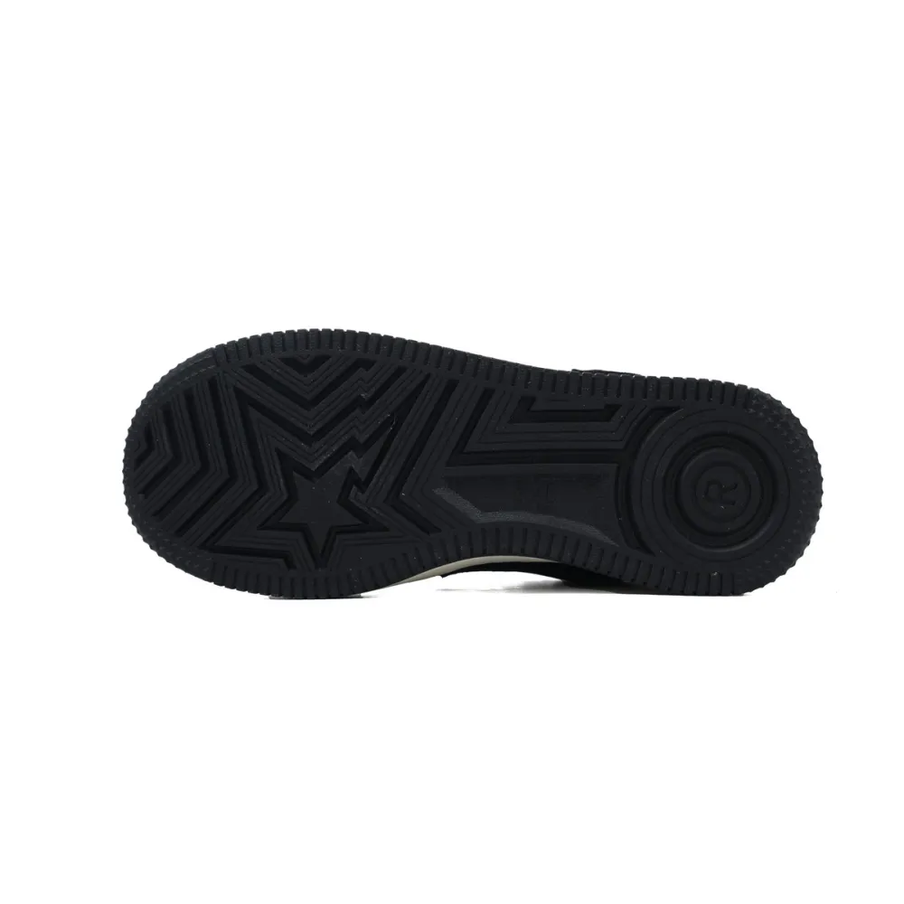 A Bathing Ape Bape Sta Black Suede 1H70-191-004