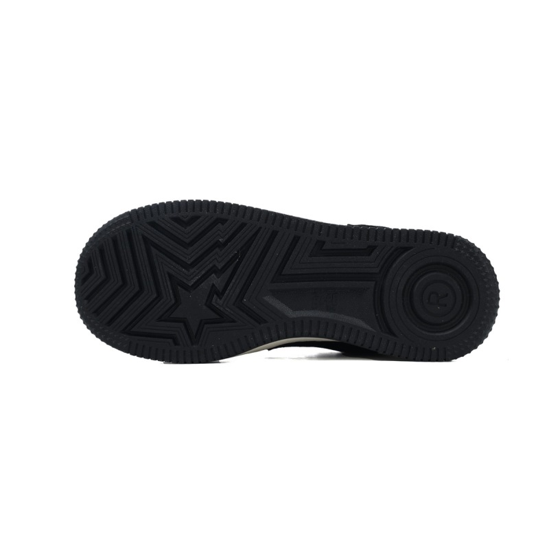 A Bathing Ape Bape Sta Black Suede 1H70-191-004