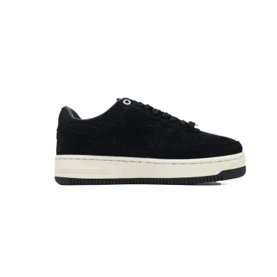 A Bathing Ape Bape Sta Black Suede 1H70-191-004 02