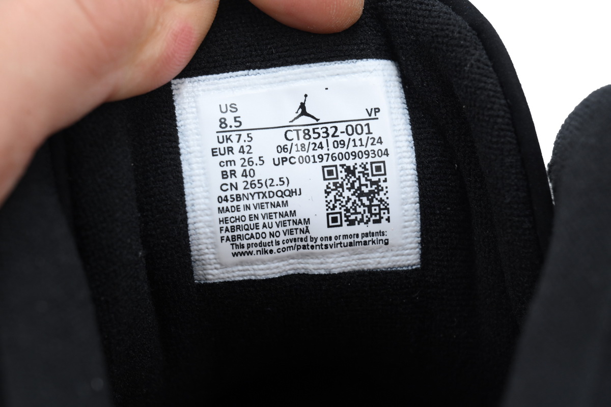 PK God Batch Air Jordan 3 Retro 'Black Cat' CT8532-001