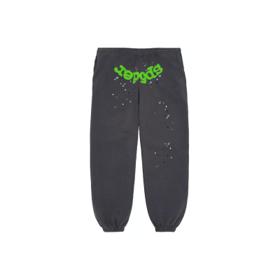 Sp5der Wait Web Sweatpant Slate Grey 01