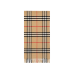 Burberry Check Cashmere Scarf Archive Beige 80767951