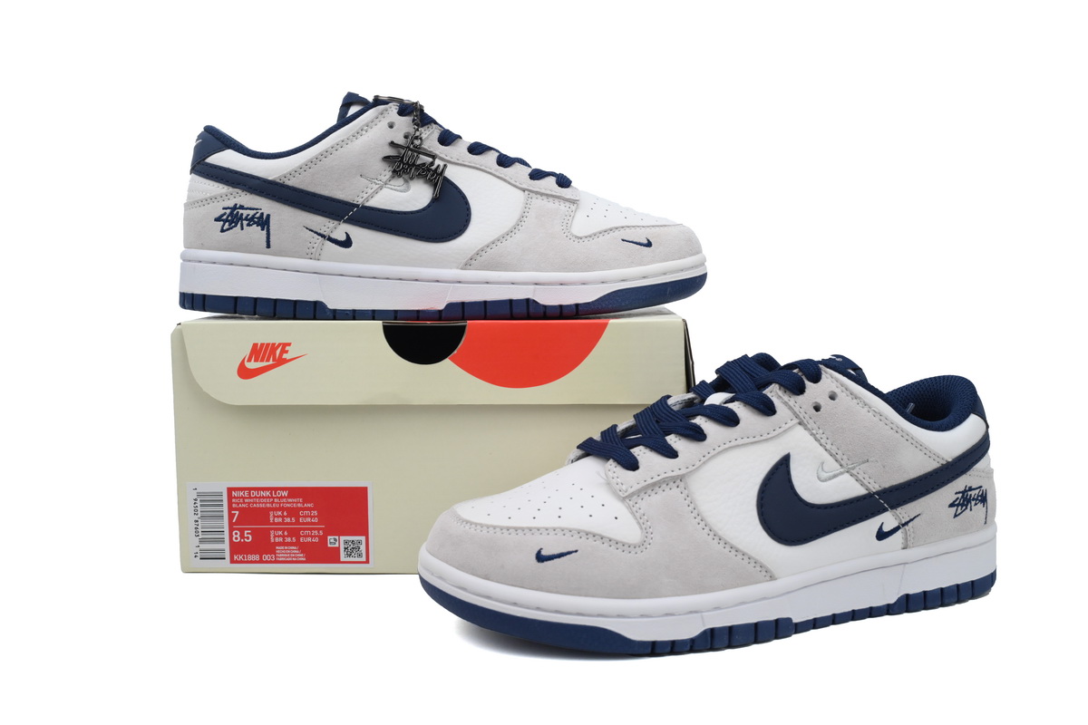 Ljr Batch Nike Dunk Low Stussy Custom KK1888-003