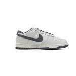 Ljr Batch Nike Dunk Low Violent Bear White Grey Custom KK1888-004