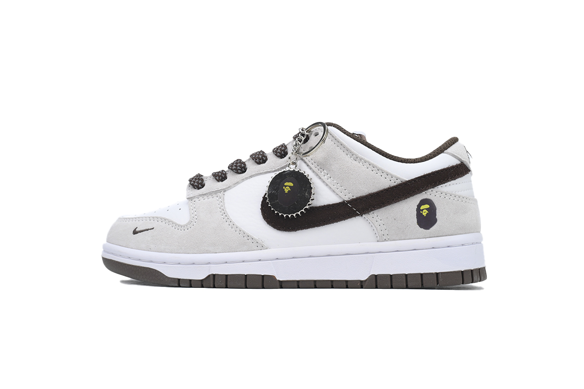 Ljr Batch Nike Dunk Low x  Bape Brown KK1888-011