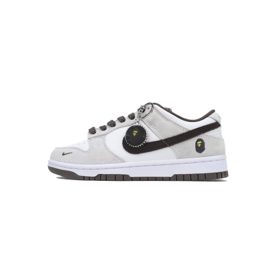 Ljr Batch Nike Dunk Low x  Bape Brown KK1888-011 01