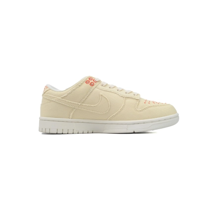 Ljr Batch Nike Dunk Low x  Supreme Beige Custom KK1888-001 02