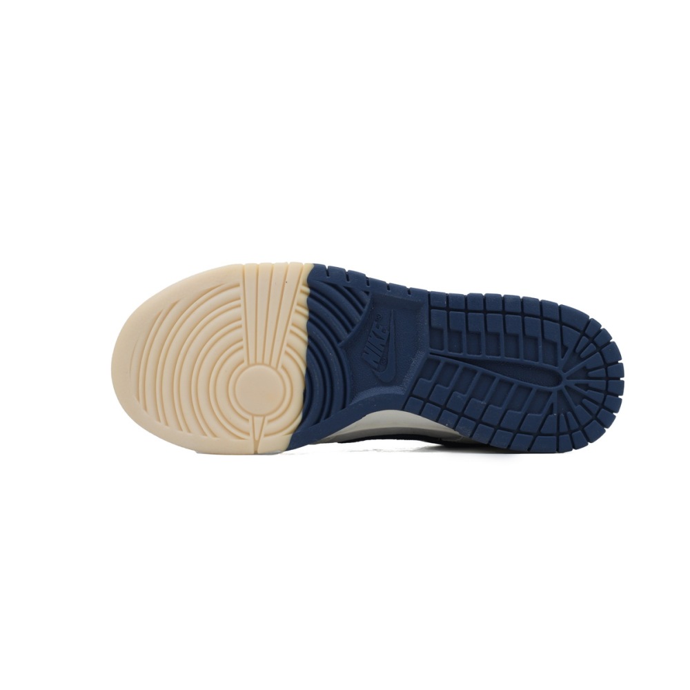 Ljr Batch Nike Dunk Low x  Supreme White Grey Blue Swoosh FC1688-142