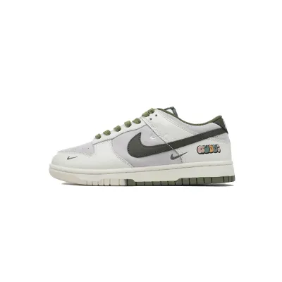 Ljr Batch Nike Dunk Low x Gucci  Off-White Grass Green Custom KK1888-002 01
