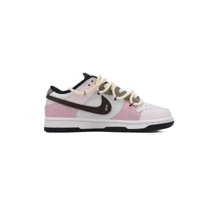 LJR Batch Nike Dunk Low Heart Rose Unisex Custom CW1590-100 02