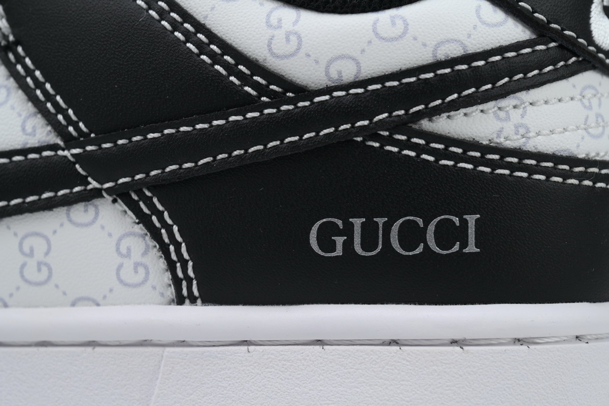 LJR Batch Nike Dunk Low x Gucci White Black SF1588-136
