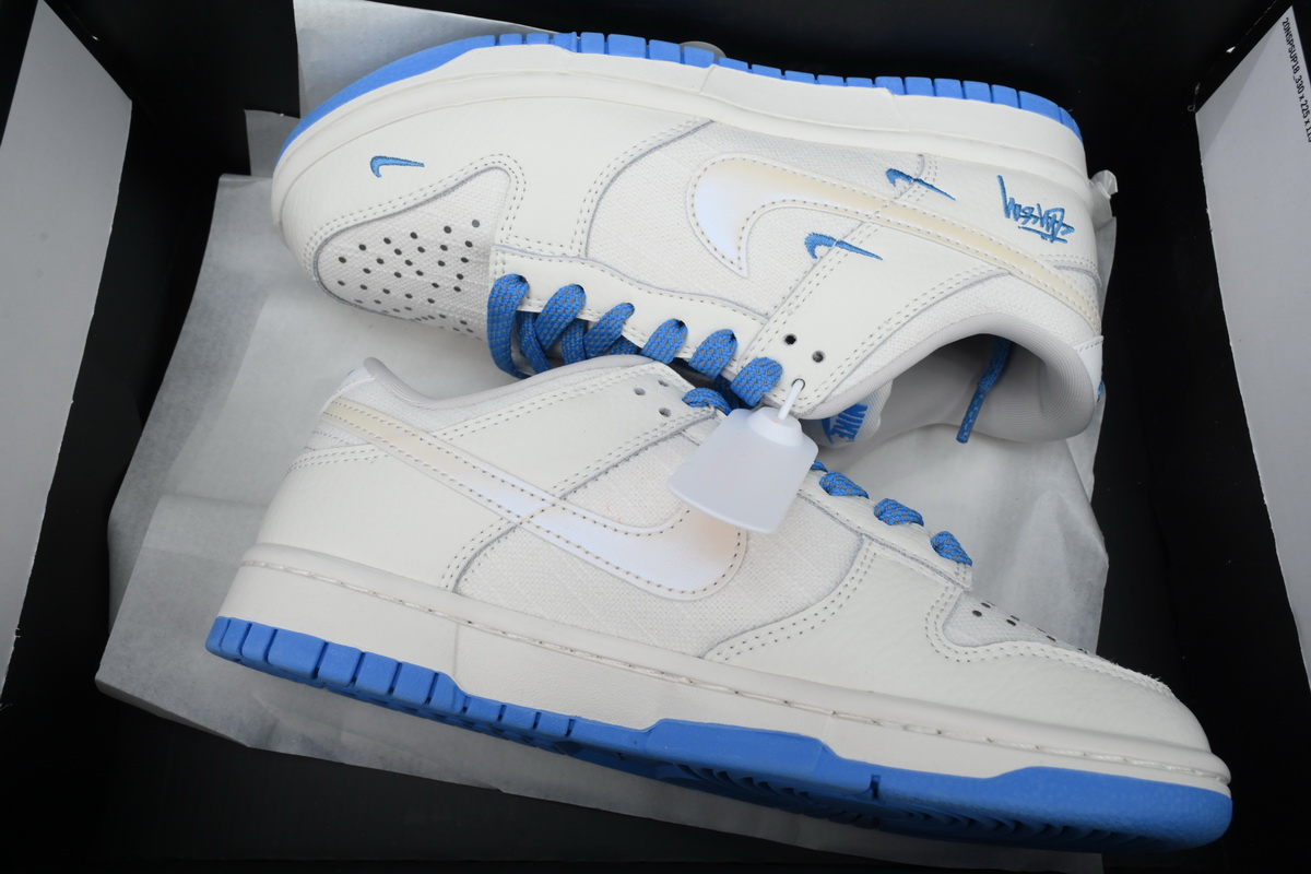 LJR Batch Nike Dunk Low x Stussy Off White Cloth Custom KK1888-014